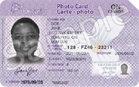 how do i get an ontario photo id card