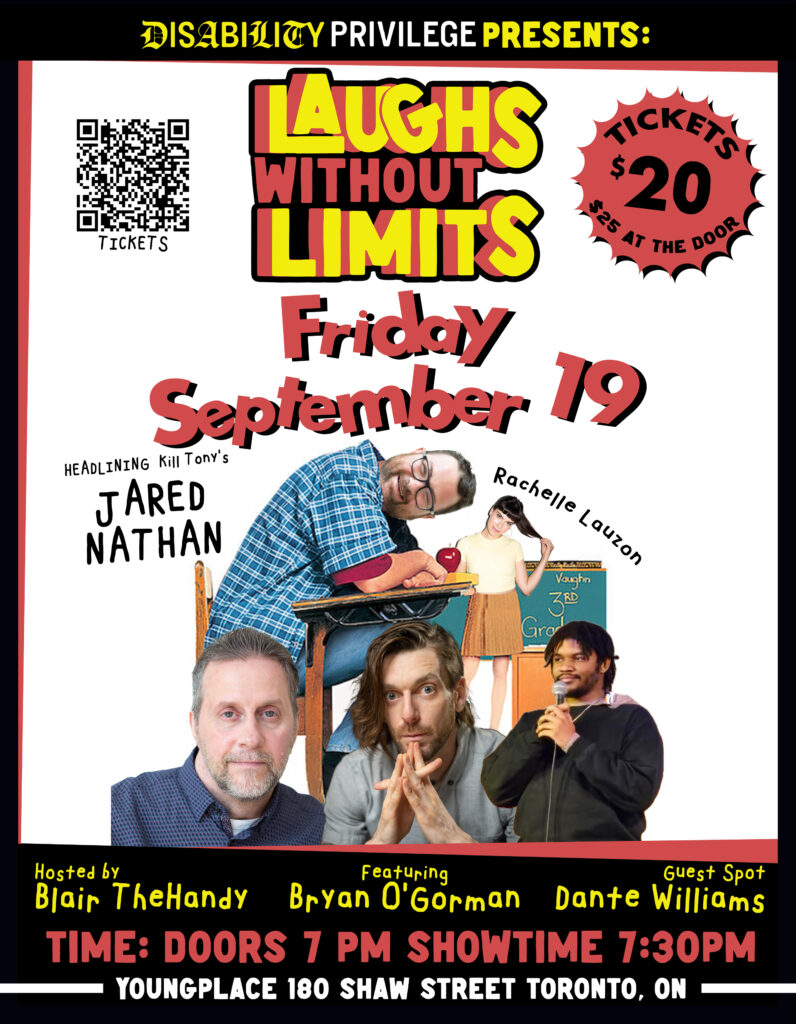 Laugh without limits flyer