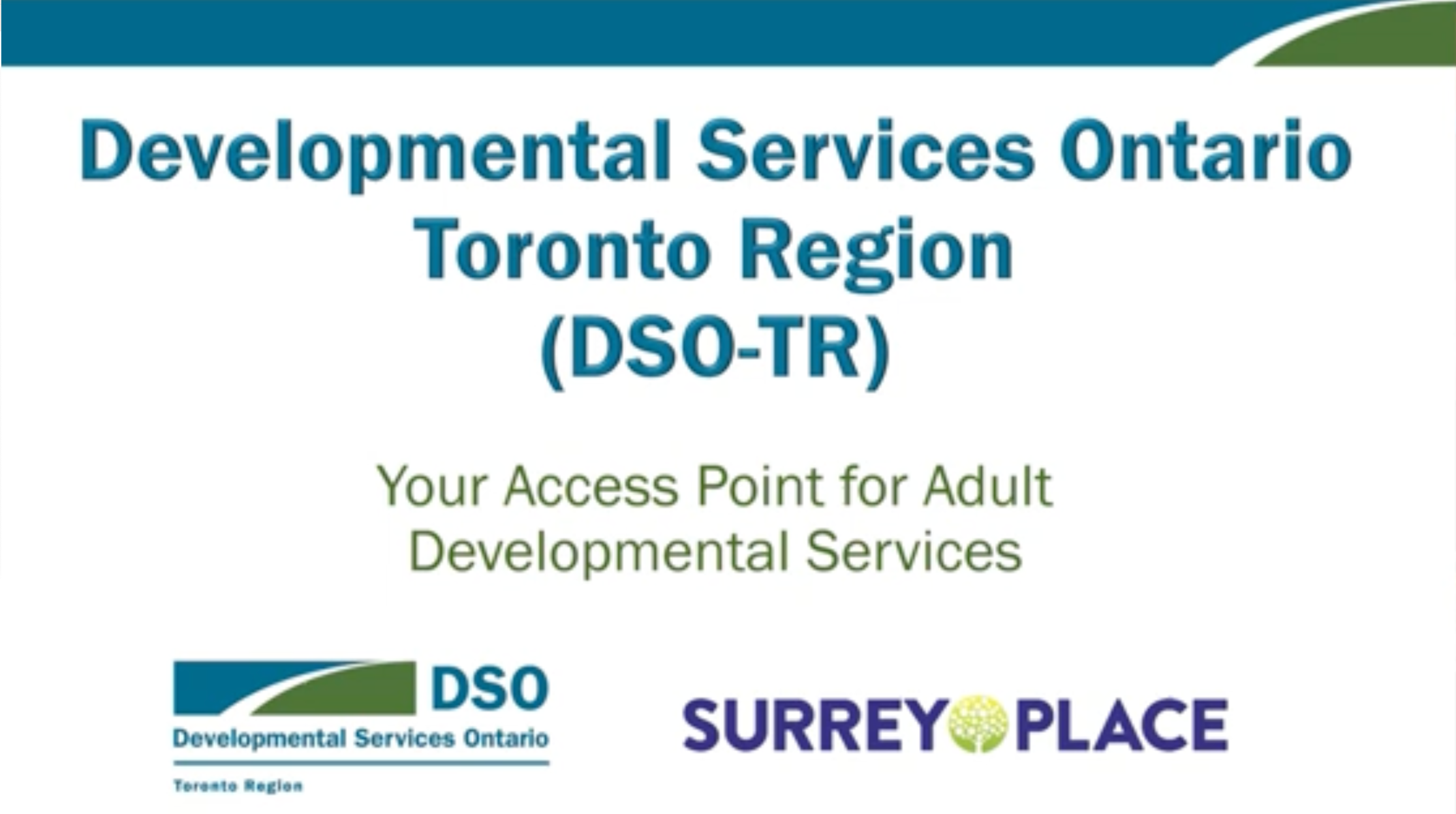 Developmental Services Ontario