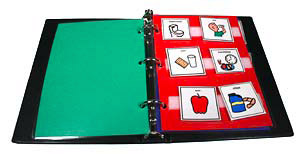 photo of communication binder