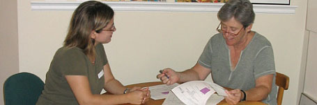 Parent and teacher meeting