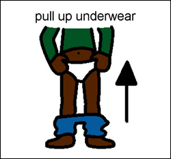 step 5 pull up underwear